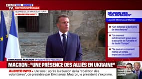 Guerre en Ukraine: "Je ne pense pas que le président Poutine veuille la paix", déclare Emmanuel Macron