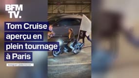 L'acteur Tom Cruise aperçu à Paris, en plein tournage des cascades du volet 8 de Mission impossible 8 