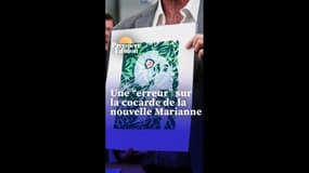 L'erreur sur la cocarde de la nouvelle Marianne offerte à Macron va être corrigée
