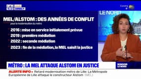 Modernisation du métro à Lille: la métropole attaque Alstom en justice 
