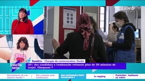 Sandra, auditrice RMC : "Quand on cherche un emploi, malheureusement on est parfois obligé de refuser à cause de différentes contraintes. On n'a pas d'autres solutions"