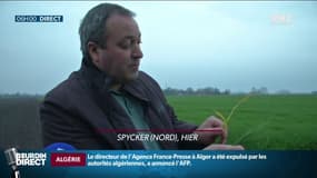 Alerte sécheresse dans le Nord: "Il y a partout des déficits de rechargement des nappes phréatiques"