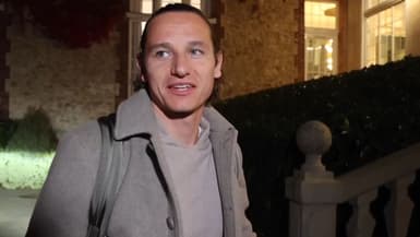 Florian Thauvin à son arrivée au rassemblement de l'équipe de France - le 06/10/2025