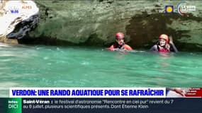 Verdon: à la découverte de la randonnée aquatique