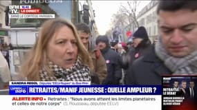 Sandra Regol sur la réforme des retraites: "Quand les jeunes se mobilisent pour leur avenir, c'est de notre devoir de relayer leur parole"