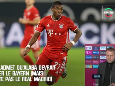Mercato : Flick admet qu’Alaba devrait quitter le Bayern (mais ne cite pas le Real Madrid)