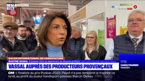 Salon de l'agriculture: Martine Vassal auprès des producteurs provençaux