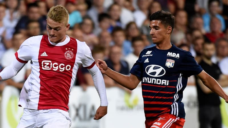 De Ligt en amical contre l'OL