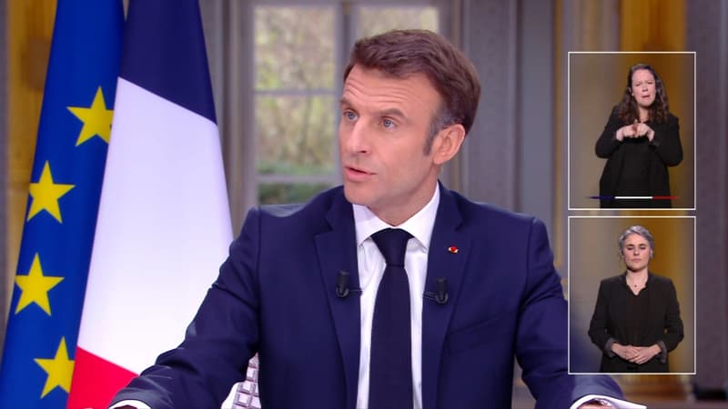 Retraites: Emmanuel Macron se dit 