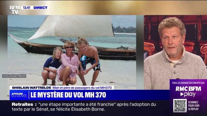 Ghislain Wattrelos a perdu ses enfants et sa femme dans le vol MH 370: "Le monde s'est écroulé"
