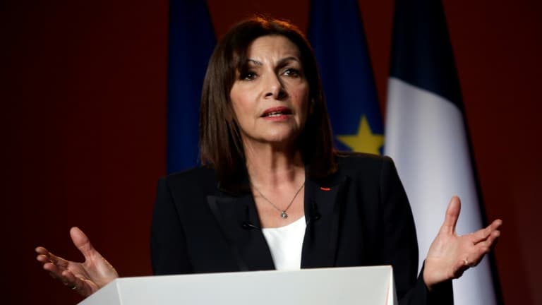 La maire de Paris Anne Hidalgo, le 22 mars 2022