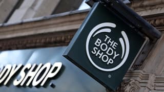 L'enseigne d'une boutique The Body Shop, à Londres (Royaume-Uni), le 12 février 2024 (photo d'illustration).