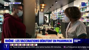Début des vaccinations en pharmacie dans le Rhône