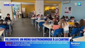 Villeneuve-Loubet : un menu gastronomique à la cantine