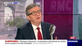 "Une promenade aux Tuileries, autant aller à la Foire du Trône": selon Jean-Luc Mélenchon, Emmanuel Macron n'est "pas très prudent"