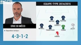 L'Equipe-Type L1 2014/2015 d'Eric Di Méco