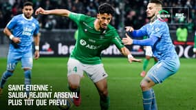 Saint-Etienne : Saliba rejoint Arsenal plus tôt que prévu
