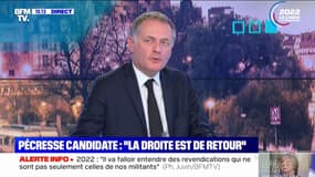 Pour Philippe Juvin, sur "le plan pratique", la campagne ne sera "pas aisée" 