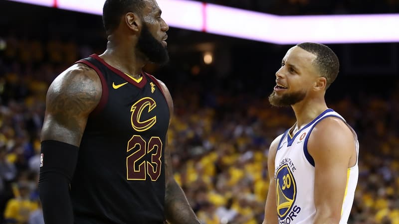 LeBron James et Stephen Curry