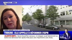 La députée LaREM Fiona Lazaar appelle à réformer l'IGPN, "pour atterrir vers plus de fermeté, d'indépendance et de transparence"