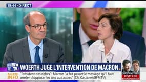 Interview d'Emmanuel Macron: "À quoi sert cet ensemble de gesticulation fiscale ?", "il n'y a pas de logique", Eric Woerth