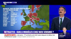 Retraite à 65 ans: quand nos voisins s'arrêtent-ils de travailler ?