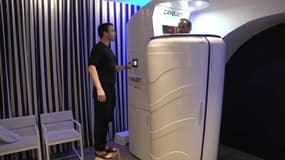 Une séance de cryothérapie.