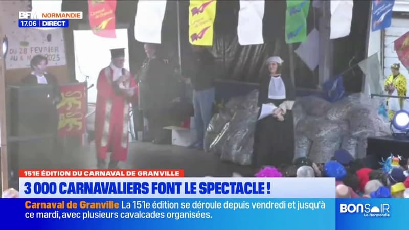 Carnaval de Granville: le jugement de Bordélus Ier commence