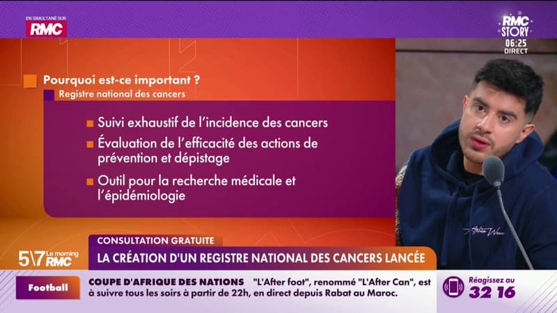 Consultation gratuite - Un registre national du cancer : enfin une avancée majeure en France