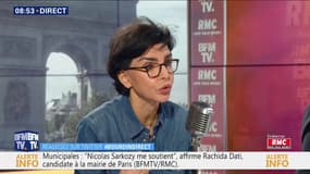 Rachida Dati est favorable à la privatisation d'Aéroport de Paris 