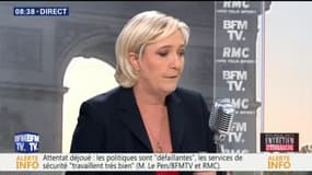 Marine Le Pen: "Tous les étrangers qui ont été condamnés doivent rentrer chez eux"