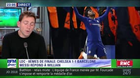 Ligue des champions : Chelsea-Barça, Riolo encense Messi, Iniesta et Busquets