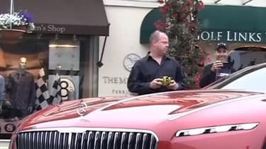 Un pilote un peu particulier pour le concept Vision 6 de Mercedes Maybach