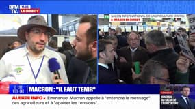 Parler à Emmanuel Macron c'est "à la sueur de notre front": cet agriculteur ne perd pas espoir d'être entendu par le président de la République