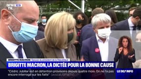 Brigitte Macron: une dictée pour la bonne cause
