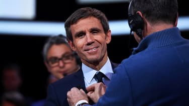 David Pujadas, aux commandes de L'Emission politique.