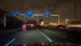 Le périphérique parisien.