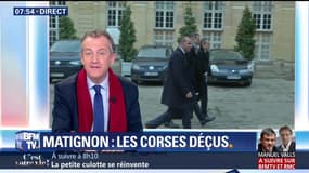 L’édito de Christophe Barbier: Les Corses déçus à Matignon