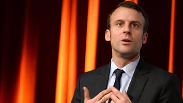 Emmanuel Macron, le 13 avril 2016.
