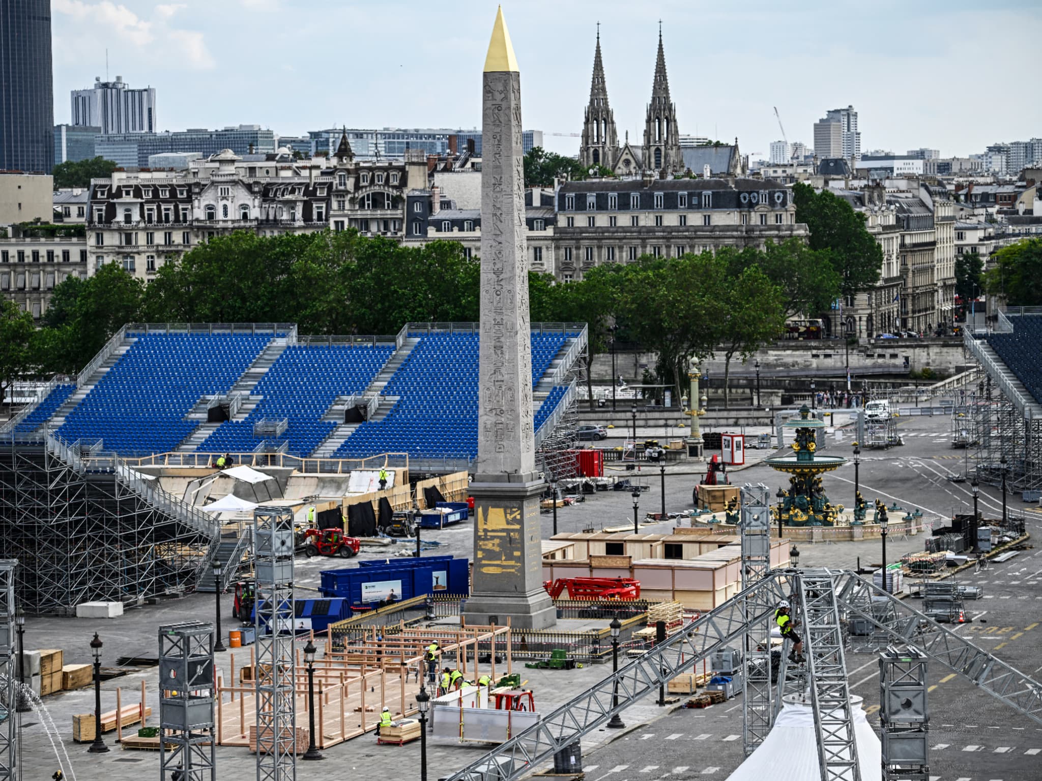 Paris 2024 - Les Volontaires des Jeux forment une grande