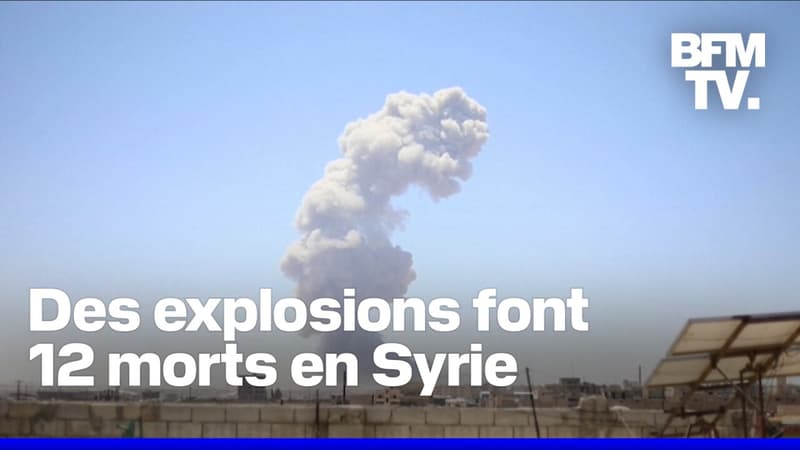 Syrie: une série d'explosions dans un entrepôt d'armes fait au moins 12 morts et une centaine de blessés