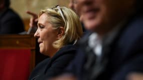 Marine Le Pen le 17 octobre 2018.