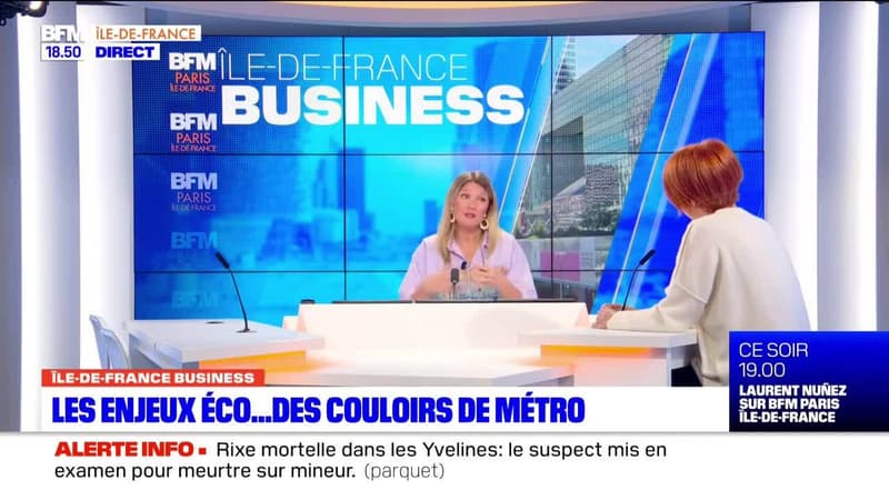 Île-de-France Business: Les enjeux éco... des couloirs de métro - 29/11