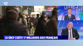 La SNCF coûte environ 17 milliards aux Français - 06/01