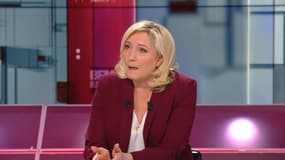Marine Le Pen le 13 février 2022