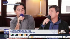 Scène sur Seine : L'interview des Chevaliers du Fiel, à l'affiche de "Camping-car For ever"