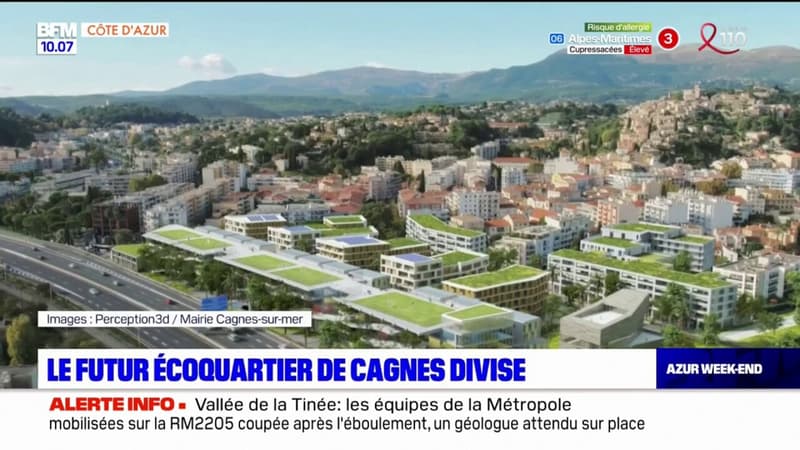Cagnes-sur-Mer: le futur écoquartier divise