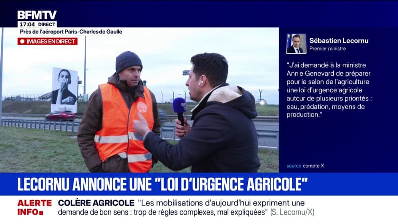 "On est toujours baladé" juge ce céréalier sur les annonces d'un projet de "loi d'urgence" de Sébastien Lecornu