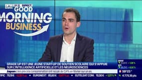 La  pépite : Grade Up propose un soutien scolaire basé sur 'lintelligence artificielle et les neurosciences, par Lorraine Goumot -19/03