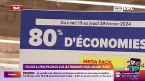 Fin des supers promos sur les produits non-alimentaires